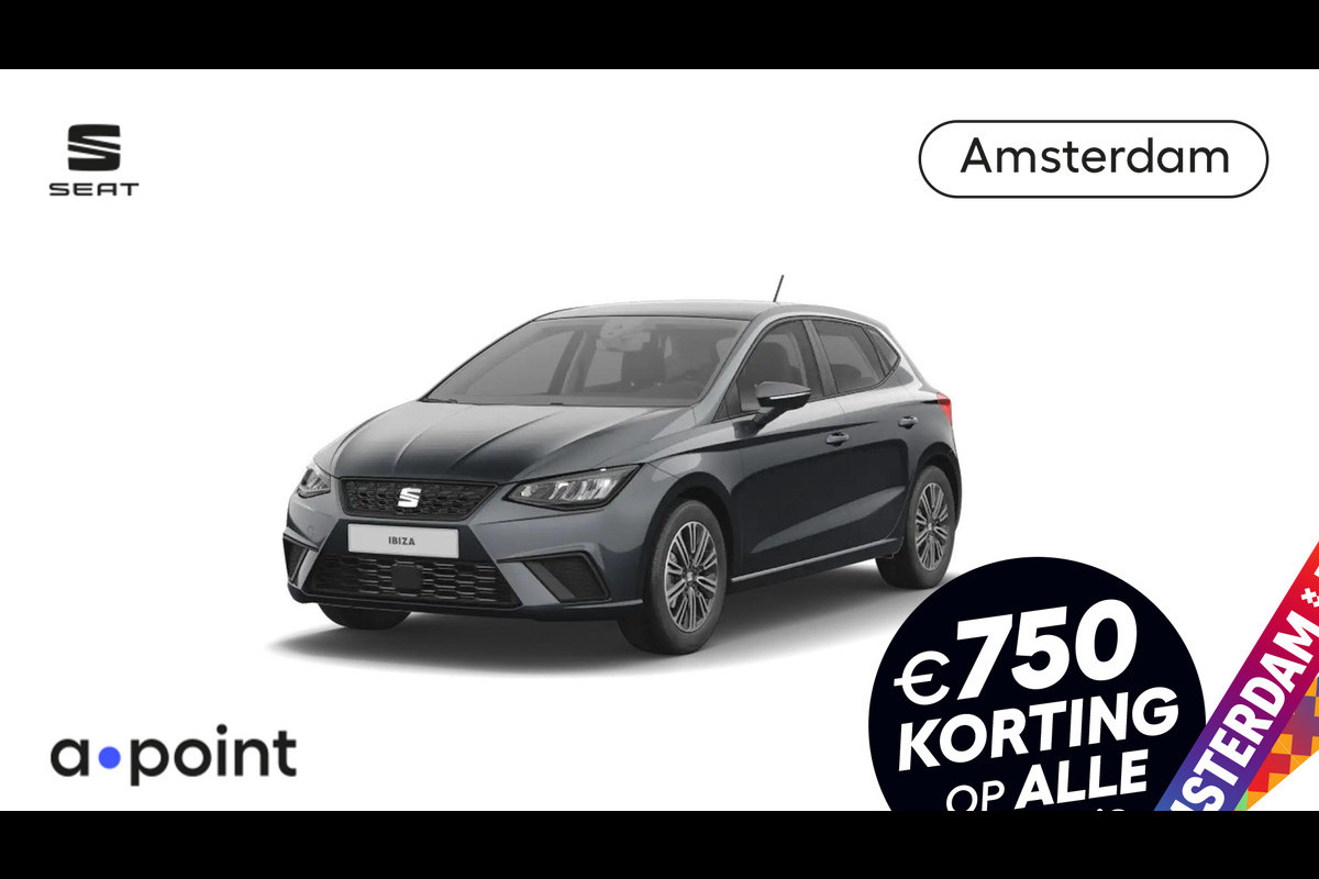 Seat Ibiza Style 1.0 TSI 95 pk 5 versn. Hand | 16 inch lichtmetalen velgen Seat Ibiza Style 1.0 TSI 95 pk 5 versn. Hand | 16 inch lichtmetalen velgen