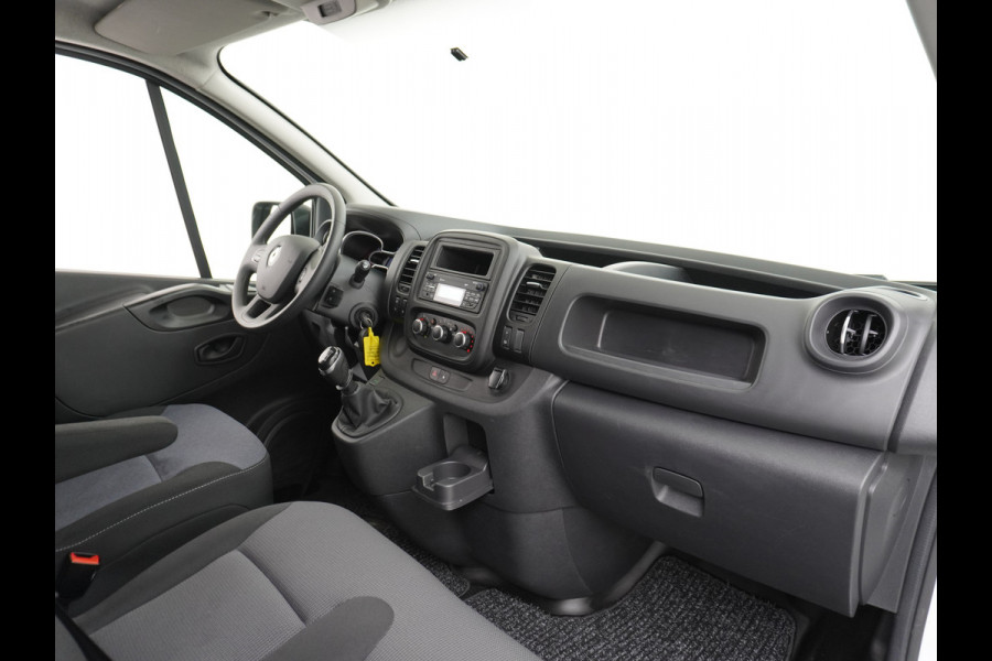 Renault Trafic 2.0DCI 120PK T29 L1H1 Comfort 3-Persoons Trekhaak 2X Schuifdeur Airco CruiseControl Bluetooth Wandbetimmering Vloerbekleding 1e Eigenaar EURO 6 CI