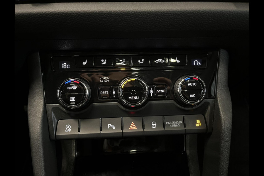 Škoda Kodiaq 1.5 TSI Business Edition 7p. Panoramadak Trekhaak Navigatie Carplay Adaptive Cruise Control Camera Parkeersensoren Blind Spot Assist Virtual Cockpit Stoelverwarming Climate Control