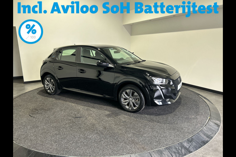 Peugeot e-208 EV Active Pack 50 kWh Cruise control | LED | Rijbaansensoren | SoH (batterijcheck) 100% score!