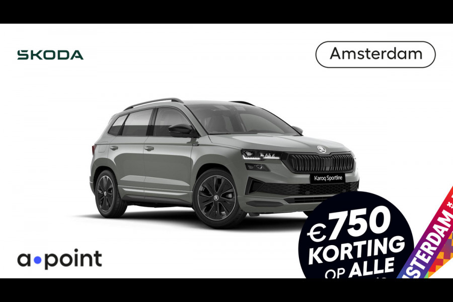 Škoda Karoq Sportline Business 1.5 TSI 150 pk 7 versn. DSG | Panoramadak | Travel assist pakket plus | Navigatie pakket | Virtual pedal