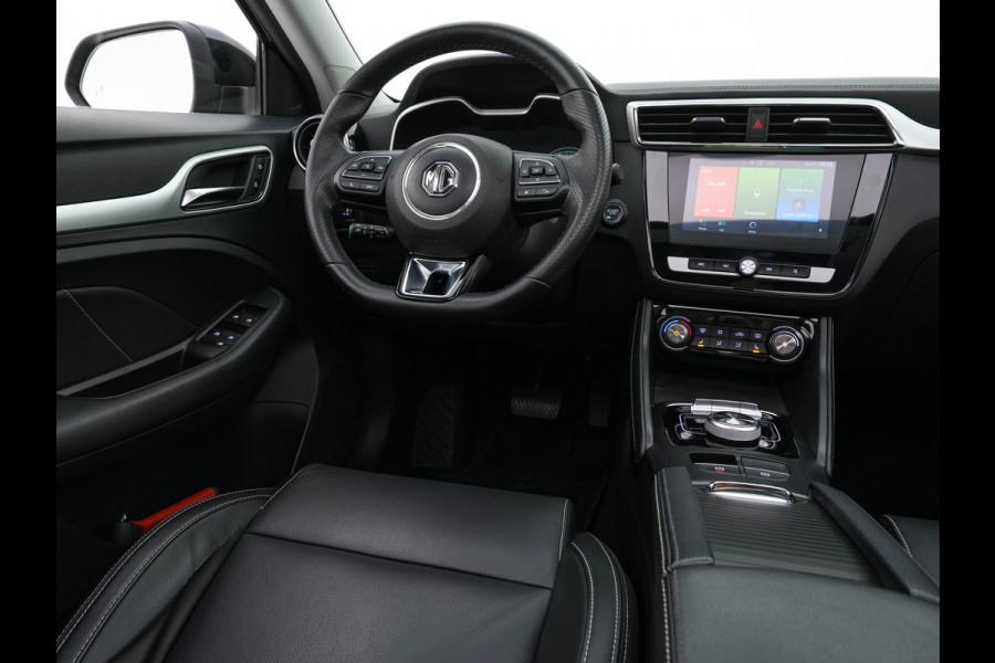MG ZS EV Luxury 45 kWh (INCL-BTW) *PANO | FULL-LEATHER | CCS-FASTLOADER | KEYLESS | NAVI-FULLMAP | ADAPTIVE-CRUISE | CAMERA | HEATED-SEATS | CARPLAY | LANE-ASSIST | DAB | SPORT-SEATS | 18"ALU*