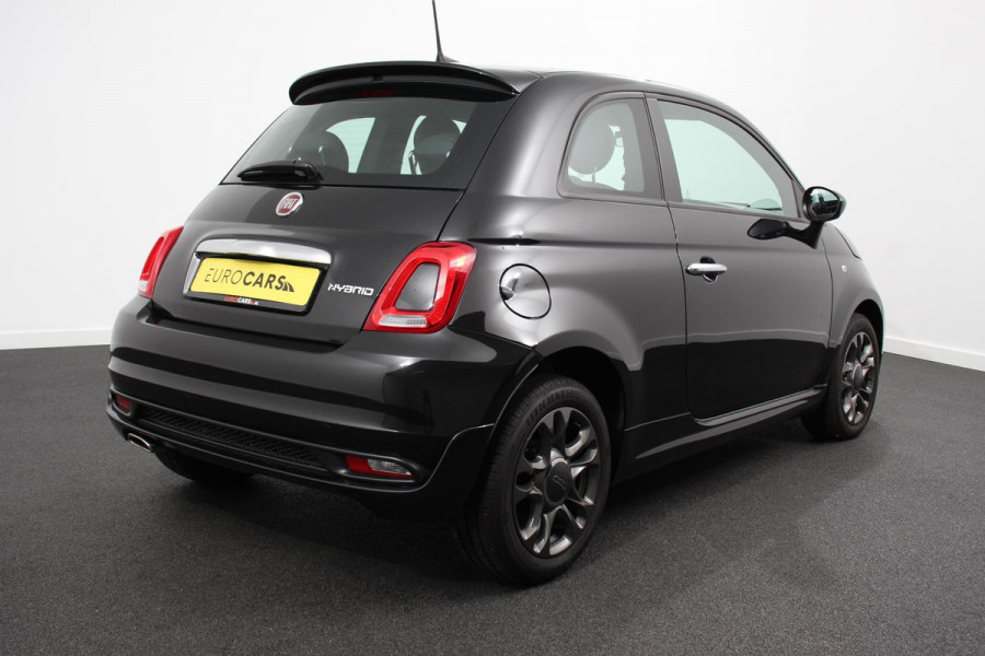 Fiat 500 1.0 Hybrid Sport Connect Navigatie Apple Carplay/Android Auto Airco Cruise Control DAB Lichtmetalen Velgen