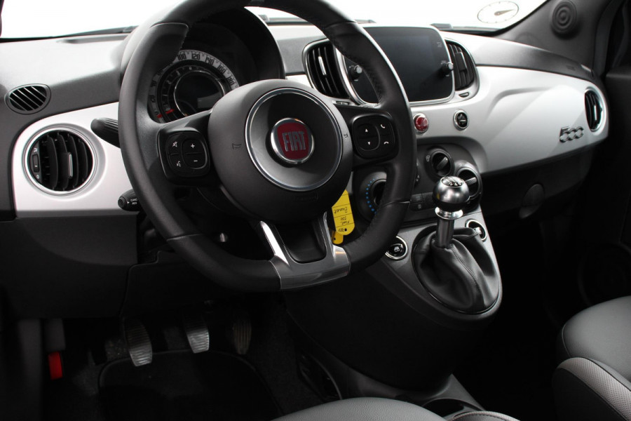Fiat 500 1.0 Hybrid Sport Connect Navigatie Apple Carplay/Android Auto Airco Cruise Control DAB Lichtmetalen Velgen