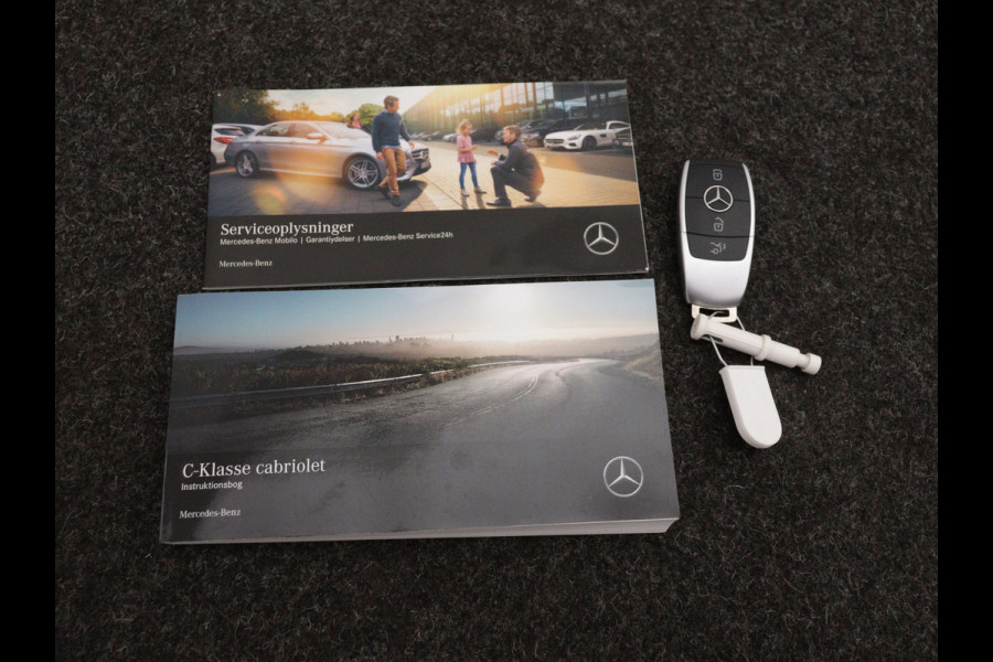 Mercedes-Benz C-Klasse Cabrio 200 Premium Plus Pack | 5 spaaks lichtmetalen velgen | Navigatie | Parking support met Camera achter | Louwman Basispakket  met 1 jaar Bovag Garantie.