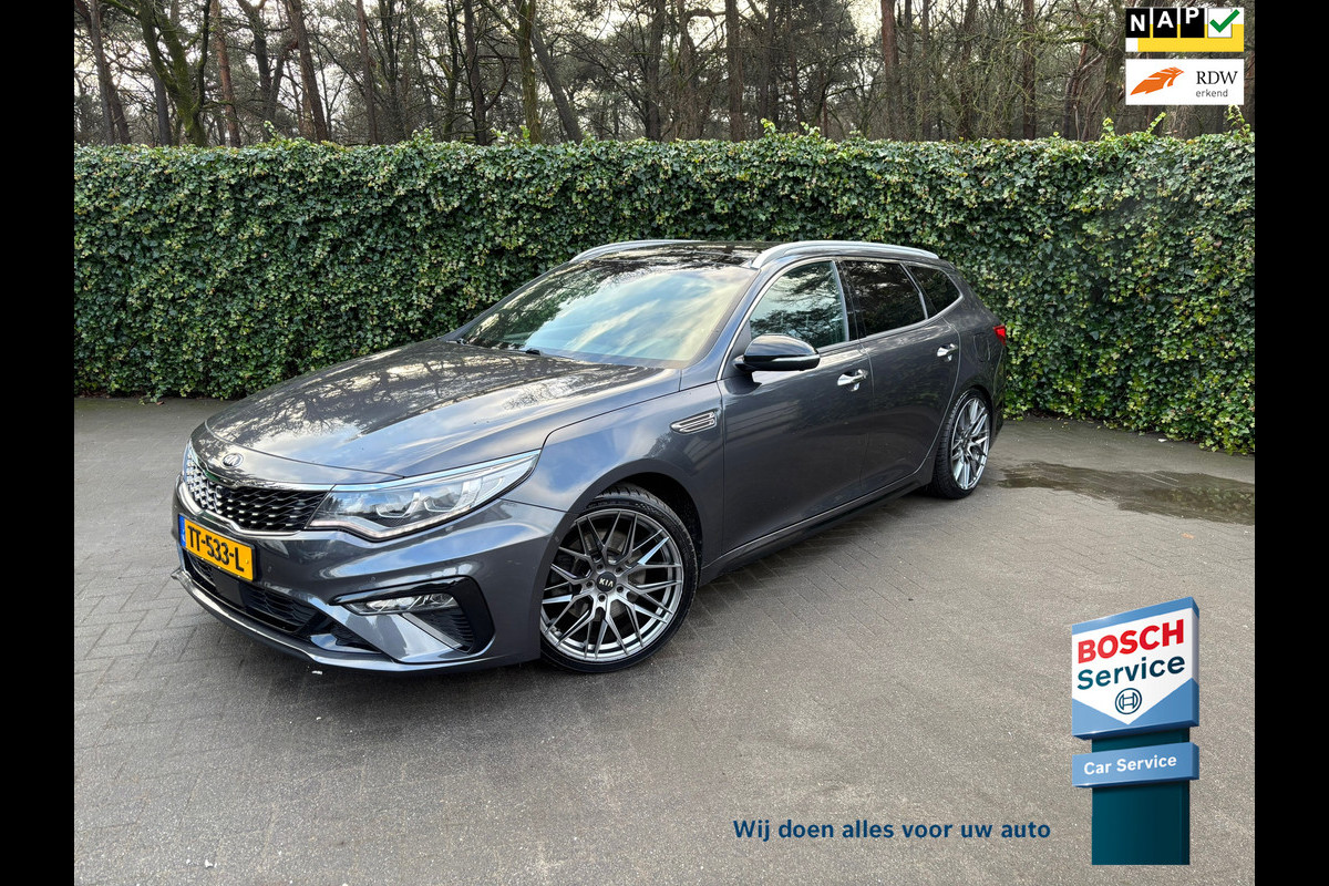 Kia Optima Sportswagon 1.6 T-GDI GT-Line | BOMVOL | Leder | Pano | Elektr stoelen | LED Adaptief | 360Camera Kia Optima Sportswagon 1.6 T-GDI GT-Line | BOMVOL | Leder | Pano | Elektr stoelen | LED Adaptief | 360Camera