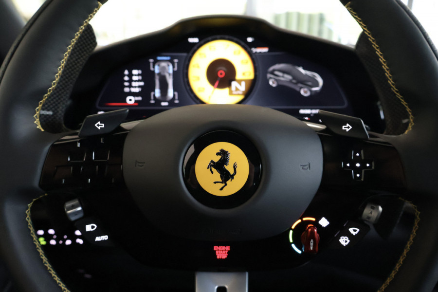 Ferrari Purosangue 6.5 V12 | NEW | NO REGISTRATION | VAT REF. | 135K OPTIONS | CARBON WHEELHOUSE, R+F DIFFUSERS, UNDERDOOR, MIRRORS, DOORPANELS, KI MASSAGE REAR SEATS | FULL LEATHER PACK | DIGITAL REAR VIEW CAMERA | PRIVACY GLASS | REAR SEATS COOLED/HEATED | BURMESTER HIGH END AUDIO | ACTIVE MATRIX LED HEADLIGHTS