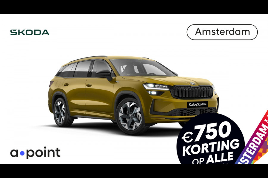 Škoda Kodiaq Sportline Business 1.5 TSI 204 pk 6 versn. DSG | Light & view | Winter pakket | Trekhaak wegklapbaar