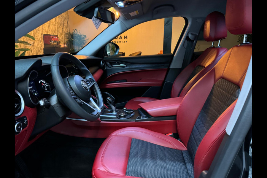 Alfa Romeo Stelvio 2.0 T AWD Super Q4 Garantie Camera PDC Leder Elek Achterklep DAB LED Cruise Clima Navi Rijklaar