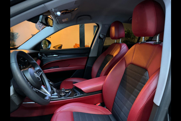 Alfa Romeo Stelvio 2.0 T AWD Super Q4 Garantie Camera PDC Leder Elek Achterklep DAB LED Cruise Clima Navi Rijklaar
