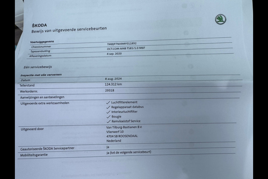 Škoda Octavia Combi * Trekhaak * Visueel Cockpit * AppleCarPlay * Pdc Voor + Achter *