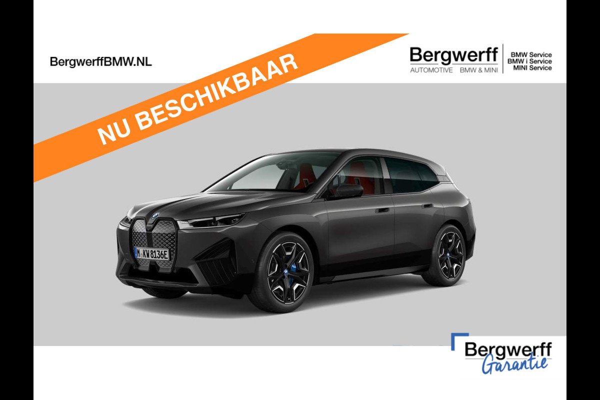 BMW iX xDrive50 - Bowers & Wilkins - Driving Ass Prof - Stoelventilatie BMW iX xDrive50 - Bowers & Wilkins - Driving Ass Prof - Stoelventilatie