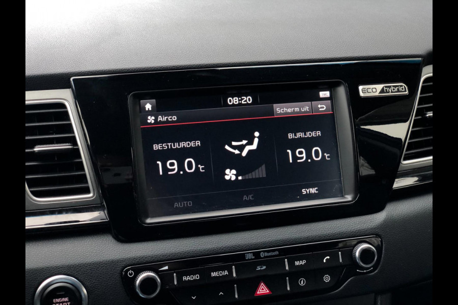 Kia Niro 1.6 GDi Hybrid ExecutiveLine | Leder, Navi, Camera, Memory, ACC, Stoelverw.+Koeling, Stuurverw., DAB | NAP |
