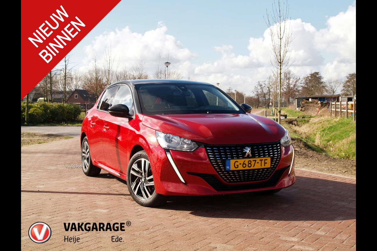 Peugeot 208 1.2 PureTech Blue Lease Allure | Apple Carplay | 100 PK | Two-Tone | Achteruitrijcamera | Navigatie |