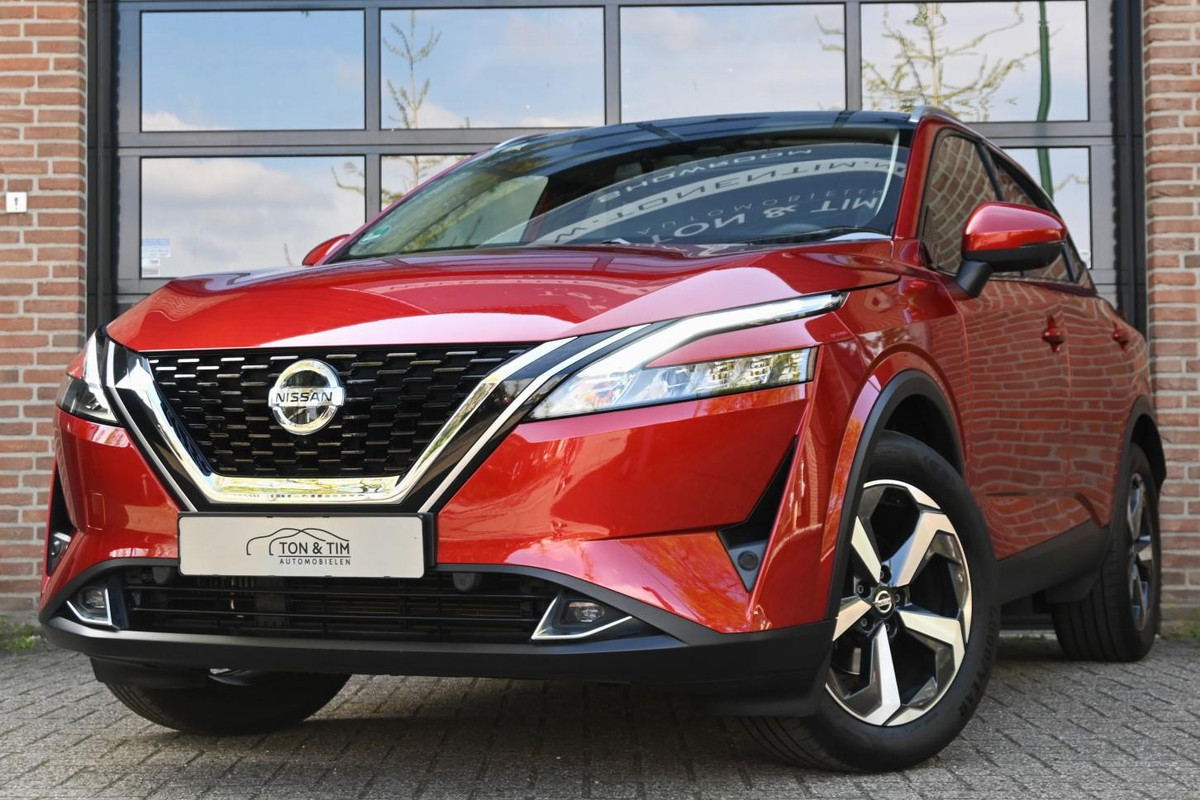 Nissan QASHQAI 1.3 MHEV Xtronic Pr.Edition Trekhaak Pano 360Cam ´21 Nissan QASHQAI 1.3 MHEV Xtronic Pr.Edition Trekhaak Pano 360Cam ´21