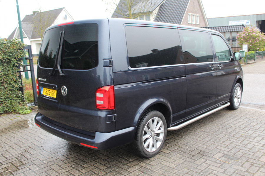 Volkswagen Transporter T6 2.0 TDI 150KW Euro6 DSG7-automaat L2 DC Highline ✓ 2x schuifdeur ✓ dubbele cabine