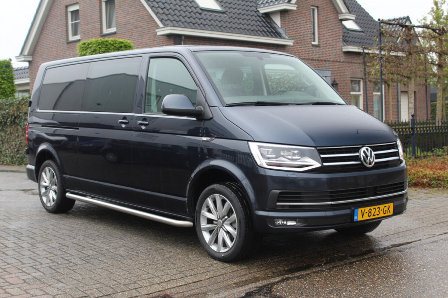 Volkswagen Transporter T6 2.0 TDI 150KW Euro6 DSG7-automaat L2 DC Highline ✓ 2x schuifdeur ✓ dubbele cabine
