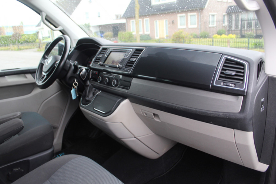 Volkswagen Transporter T6 2.0 TDI 150KW Euro6 DSG7-automaat L2 DC Highline ✓ 2x schuifdeur ✓ dubbele cabine