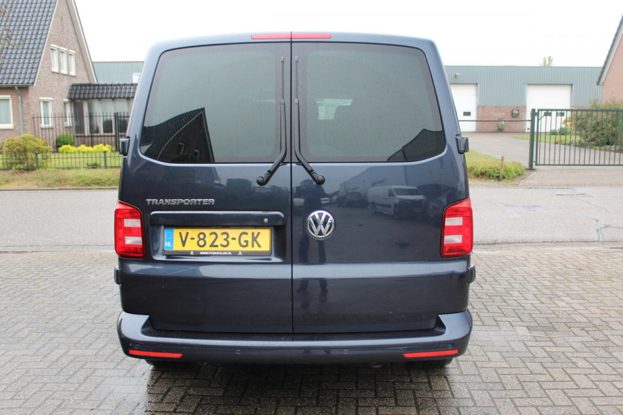 Volkswagen Transporter T6 2.0 TDI 150KW Euro6 DSG7-automaat L2 DC Highline ✓ 2x schuifdeur ✓ dubbele cabine