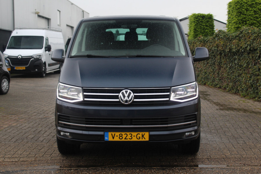 Volkswagen Transporter T6 2.0 TDI 150KW Euro6 DSG7-automaat L2 DC Highline ✓ 2x schuifdeur ✓ dubbele cabine
