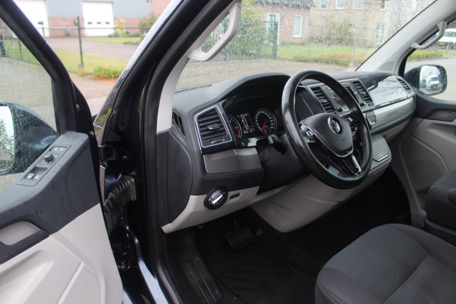Volkswagen Transporter T6 2.0 TDI 150KW Euro6 DSG7-automaat L2 DC Highline ✓ 2x schuifdeur ✓ dubbele cabine