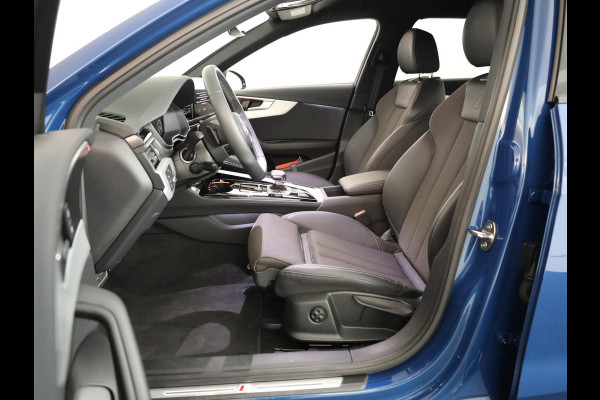 Audi A4 Avant 40 TFSI S edition Competition 204 pk S-tronic | Verlengde garantie | Navigatie | Elektr. trekhaak | Parkeersensoren | Cruise control | Stoelverwarming | LED koplampen |