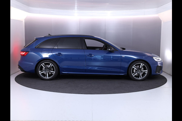 Audi A4 Avant 40 TFSI S edition Competition 204 pk S-tronic | Verlengde garantie | Navigatie | Elektr. trekhaak | Parkeersensoren | Cruise control | Stoelverwarming | LED koplampen |