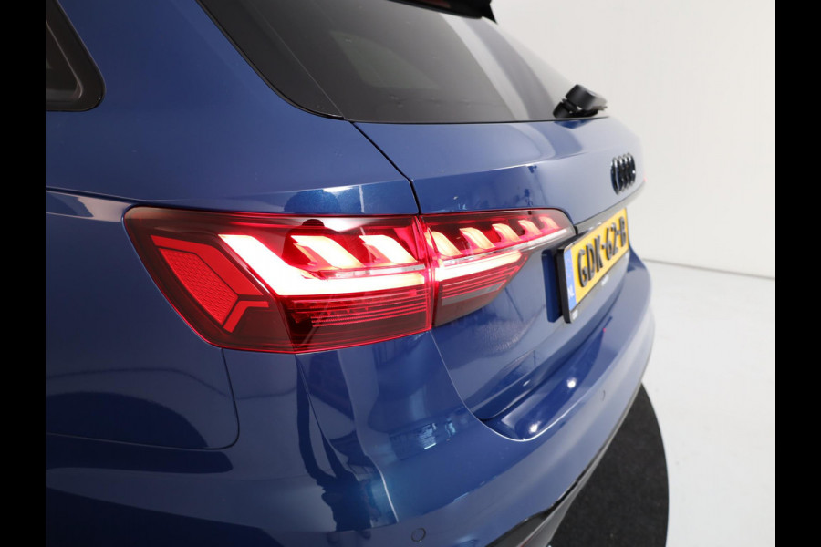 Audi A4 Avant 40 TFSI S edition Competition 204 pk S-tronic | Verlengde garantie | Navigatie | Elektr. trekhaak | Parkeersensoren | Cruise control | Stoelverwarming | LED koplampen |