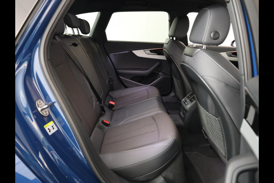 Audi A4 Avant 40 TFSI S edition Competition 204 pk S-tronic | Verlengde garantie | Navigatie | Elektr. trekhaak | Parkeersensoren | Cruise control | Stoelverwarming | LED koplampen |