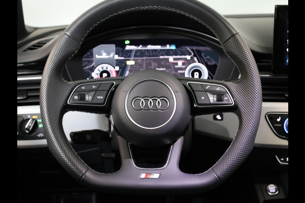 Audi A4 Avant 40 TFSI S edition Competition 204 pk S-tronic | Verlengde garantie | Navigatie | Elektr. trekhaak | Parkeersensoren | Cruise control | Stoelverwarming | LED koplampen |