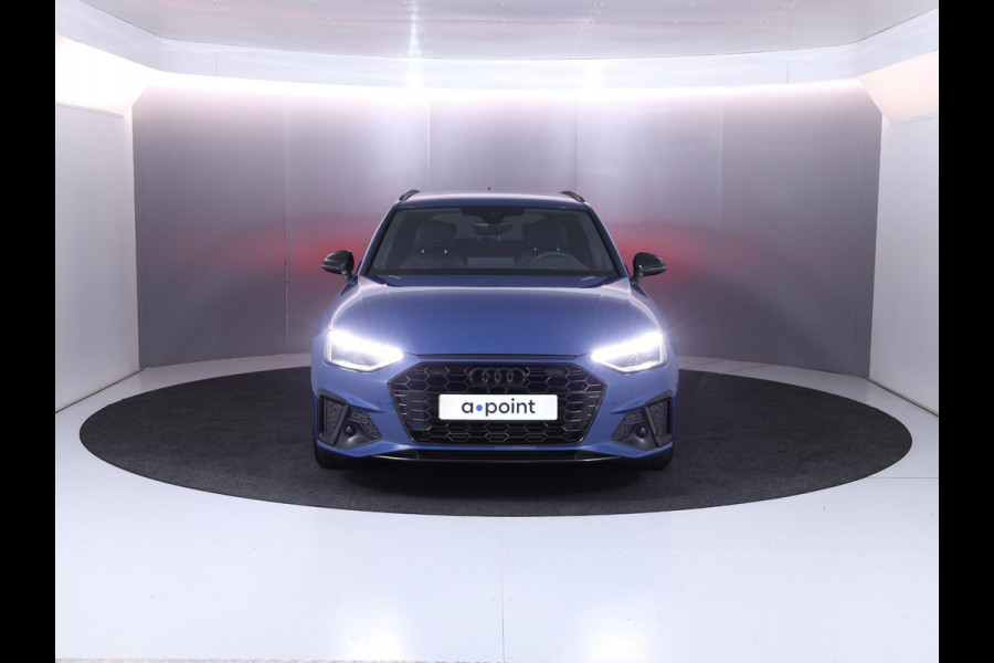 Audi A4 Avant 40 TFSI S edition Competition 204 pk S-tronic | Verlengde garantie | Navigatie | Elektr. trekhaak | Parkeersensoren | Cruise control | Stoelverwarming | LED koplampen |
