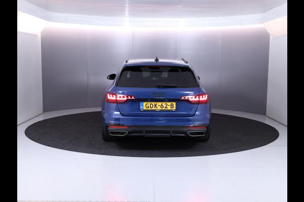 Audi A4 Avant 40 TFSI S edition Competition 204 pk S-tronic | Verlengde garantie | Navigatie | Elektr. trekhaak | Parkeersensoren | Cruise control | Stoelverwarming | LED koplampen |