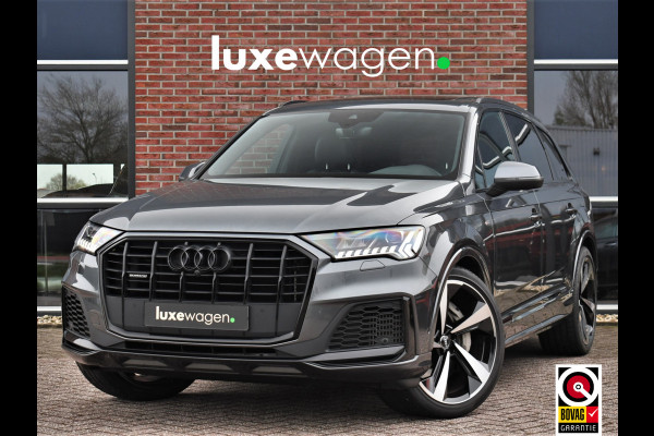Audi Q7 55 TFSI e quattro S-Line int+ext Pano 22inch Optic-Black Luchtvering