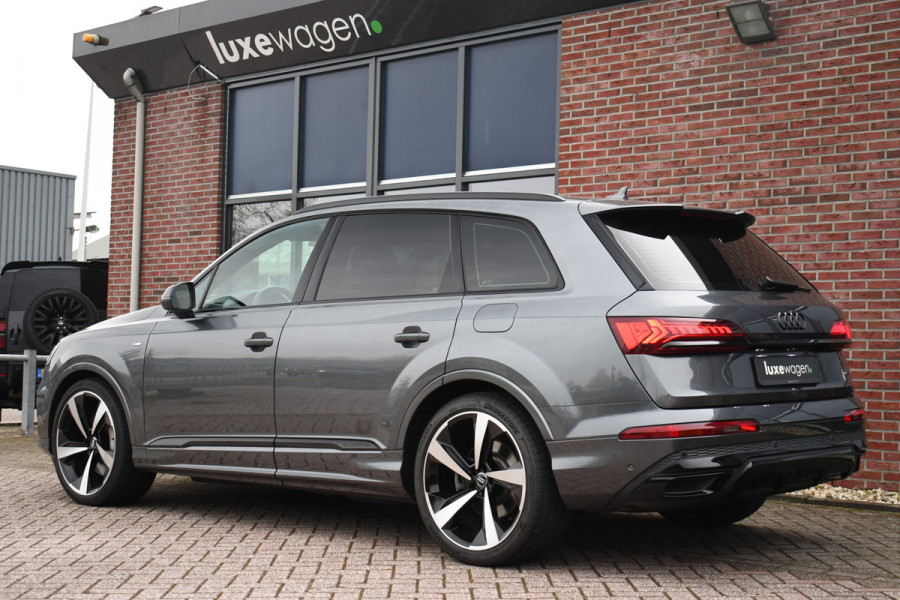 Audi Q7 55 TFSI e quattro S-Line int+ext Pano 22inch Optic-Black Luchtvering
