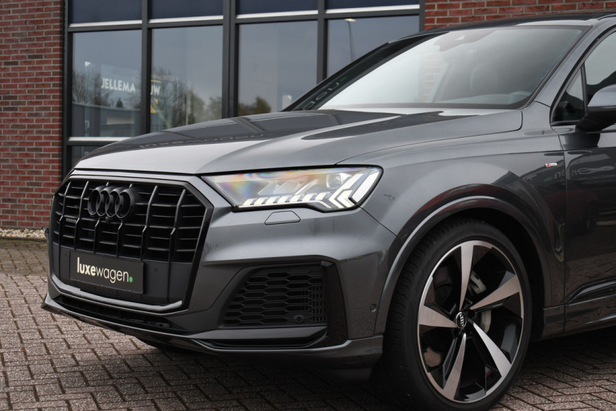 Audi Q7 55 TFSI e quattro S-Line int+ext Pano 22inch Optic-Black Luchtvering