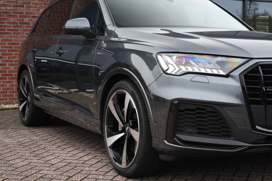 Audi Q7 55 TFSI e quattro S-Line int+ext Pano 22inch Optic-Black Luchtvering