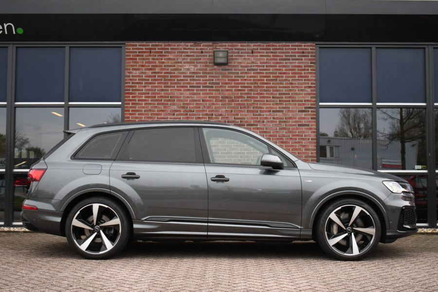 Audi Q7 55 TFSI e quattro S-Line int+ext Pano 22inch Optic-Black Luchtvering