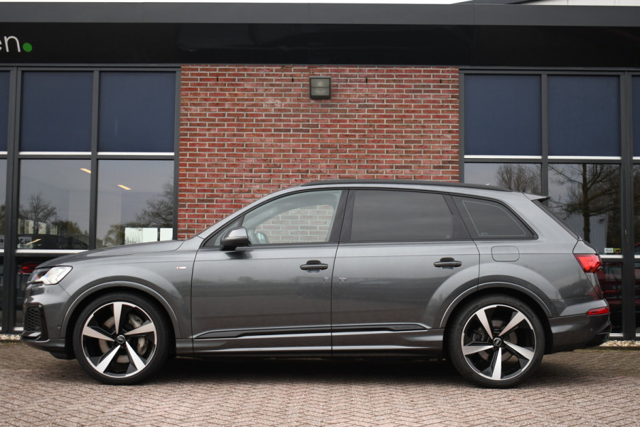 Audi Q7 55 TFSI e quattro S-Line int+ext Pano 22inch Optic-Black Luchtvering