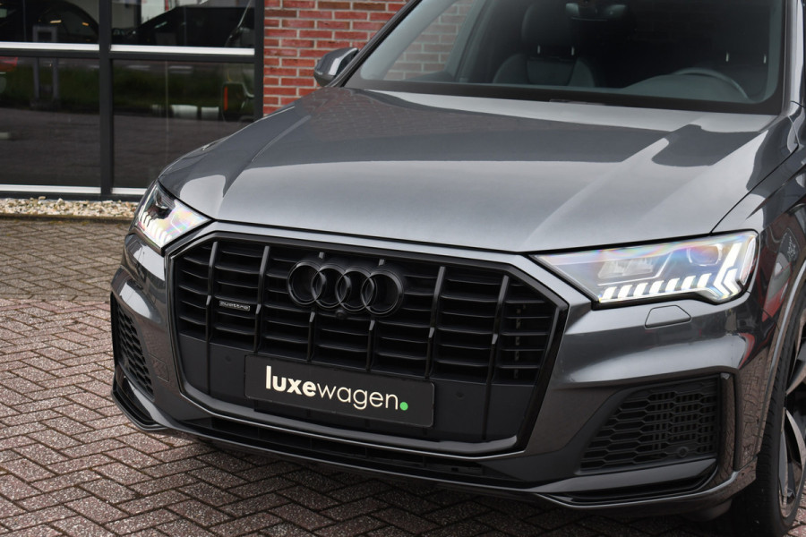 Audi Q7 55 TFSI e quattro S-Line int+ext Pano 22inch Optic-Black Luchtvering