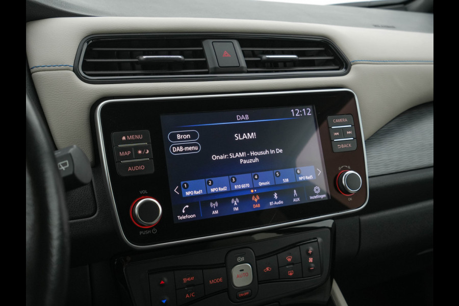 Nissan Leaf N-Connecta 40 kWh (INCL-BTW)  Aut. *ADAPTIVE-CRUISE | NAVI-FULLMAP | SURROUND-VIEW | CARPLAY | KEYLESS | BLIND-SPOT |  DIGI-COCKPIT | COMFORT-SEATS | DAB | ECC | PDC | HEATED-SEATS | 17"ALU*