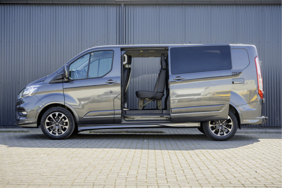 Ford Transit Custom 2.0 TDCI L2H1 Sport | 170 PK | 5-Zits | Schuifdeur L+ R | Android Auto | Camera | Navigatie | PDC | Cruise | Airco | LED | Euro
