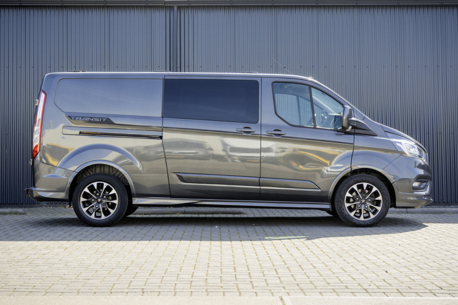 Ford Transit Custom 2.0 TDCI L2H1 Sport | 170 PK | 5-Zits | Schuifdeur L+ R | Android Auto | Camera | Navigatie | PDC | Cruise | Airco | LED | Euro