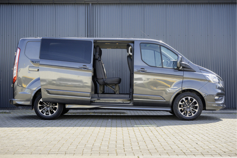 Ford Transit Custom 2.0 TDCI L2H1 Sport | 170 PK | 5-Zits | Schuifdeur L+ R | Android Auto | Camera | Navigatie | PDC | Cruise | Airco | LED | Euro