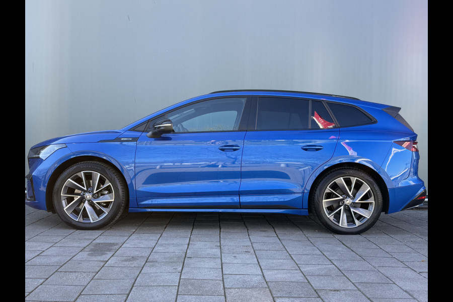Škoda ENYAQ iV BWJ 2022 | 60 Sportline | SPORTSTOELEN | CLIMA | CAMERA  | VERW STOELEN | VERW STUUR | ZWARTE HEMEL |
