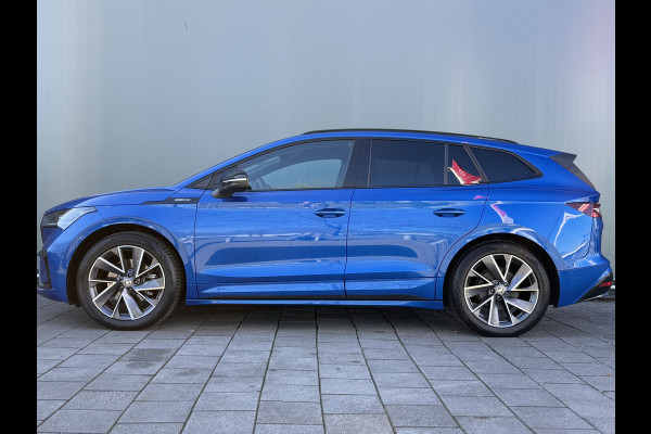 Škoda ENYAQ iV BWJ 2022 | 60 Sportline | SPORTSTOELEN | CLIMA | CAMERA  | VERW STOELEN | VERW STUUR | ZWARTE HEMEL |