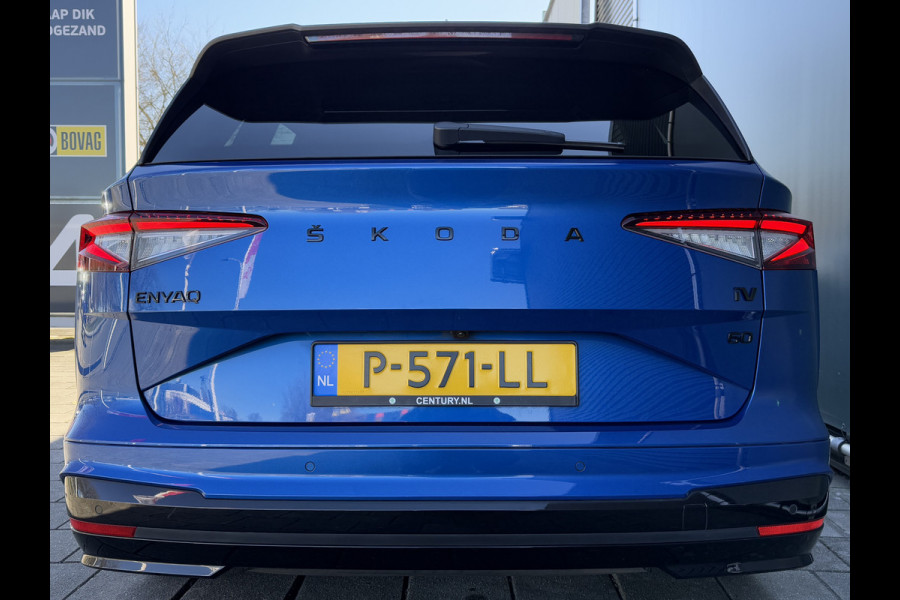 Škoda ENYAQ iV BWJ 2022 | 60 Sportline | SPORTSTOELEN | CLIMA | CAMERA  | VERW STOELEN | VERW STUUR | ZWARTE HEMEL |