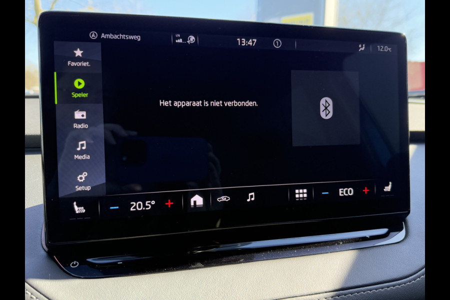 Škoda ENYAQ iV BWJ 2022 | 60 Sportline | SPORTSTOELEN | CLIMA | CAMERA  | VERW STOELEN | VERW STUUR | ZWARTE HEMEL |