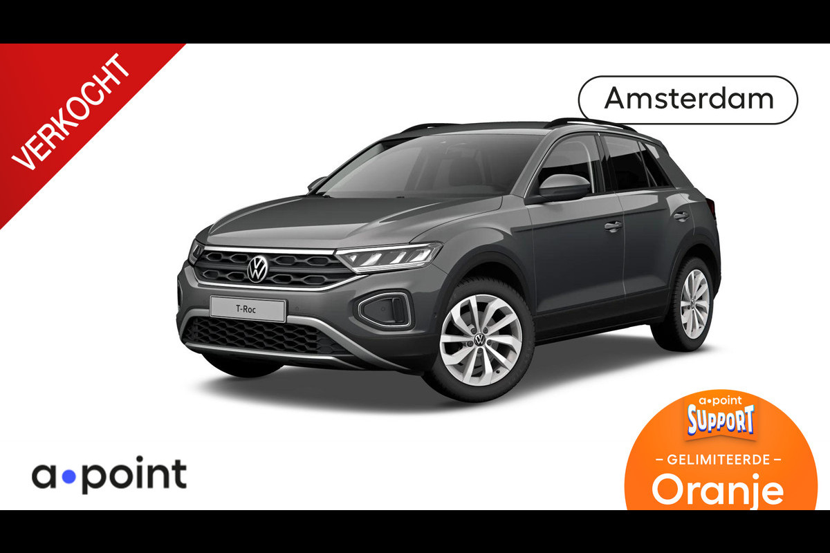 Volkswagen T-Roc Oranje Edition 1.0 85 kW / 116 pk TSI SUV 6 versn. Hand Volkswagen T-Roc Oranje Edition 1.0 85 kW / 116 pk TSI SUV 6 versn. Hand
