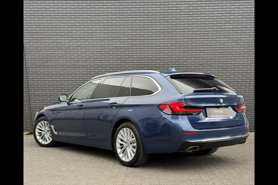 BMW 5 Serie Touring 520i High Executive Luxury Line | Leder| Memory stoelen | 360 Camera |