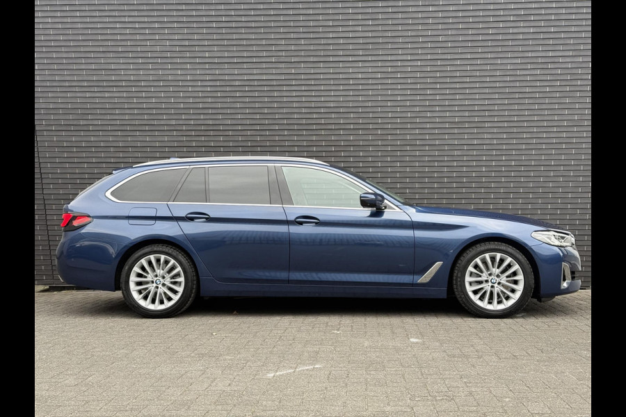 BMW 5 Serie Touring 520i High Executive Luxury Line | Leder| Memory stoelen | 360 Camera |